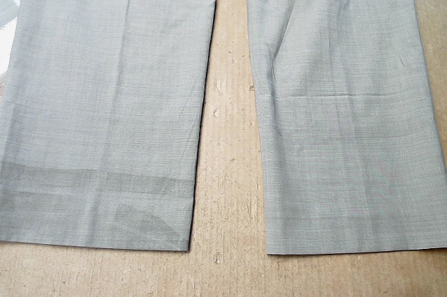 Calvin Klein Mens Slim fit Dress Pants 40 / 30 Light Grey Solid Stretch Wool