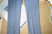 Bar Iii Mens Slim fit Dress Pants 34 / 32 Blue Solid Wool