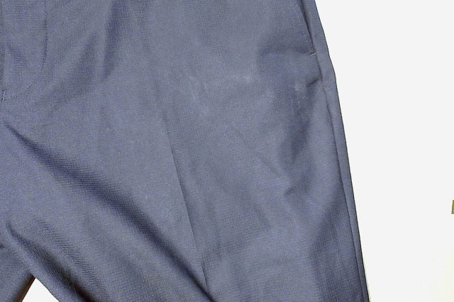 Kenneth Cole Mens Slim fit Dress Pants 38 / 32 Navy Blue Solid