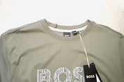 Hugo Boss Mens Slim fit Short Sleeve T-Shirt Shirt XXL Green Solid