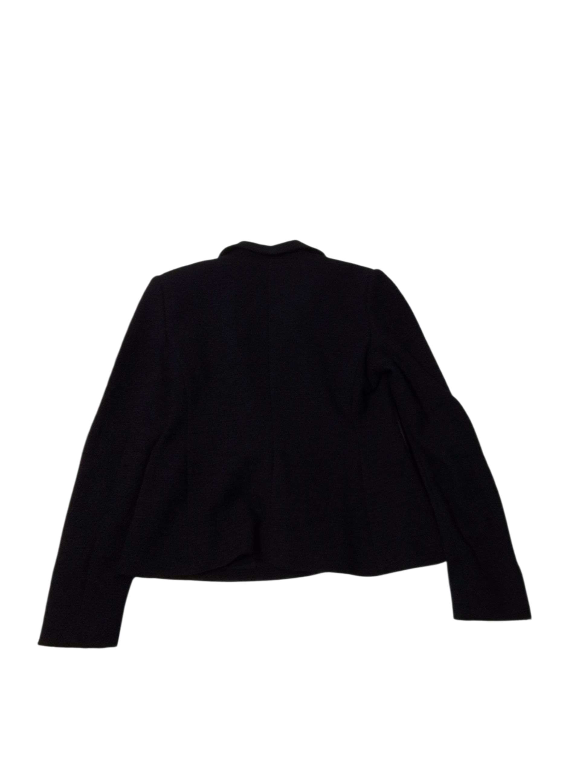Hugo Boss Womens Classic fit Double Breasted Sport Coat Sweater 8 Black