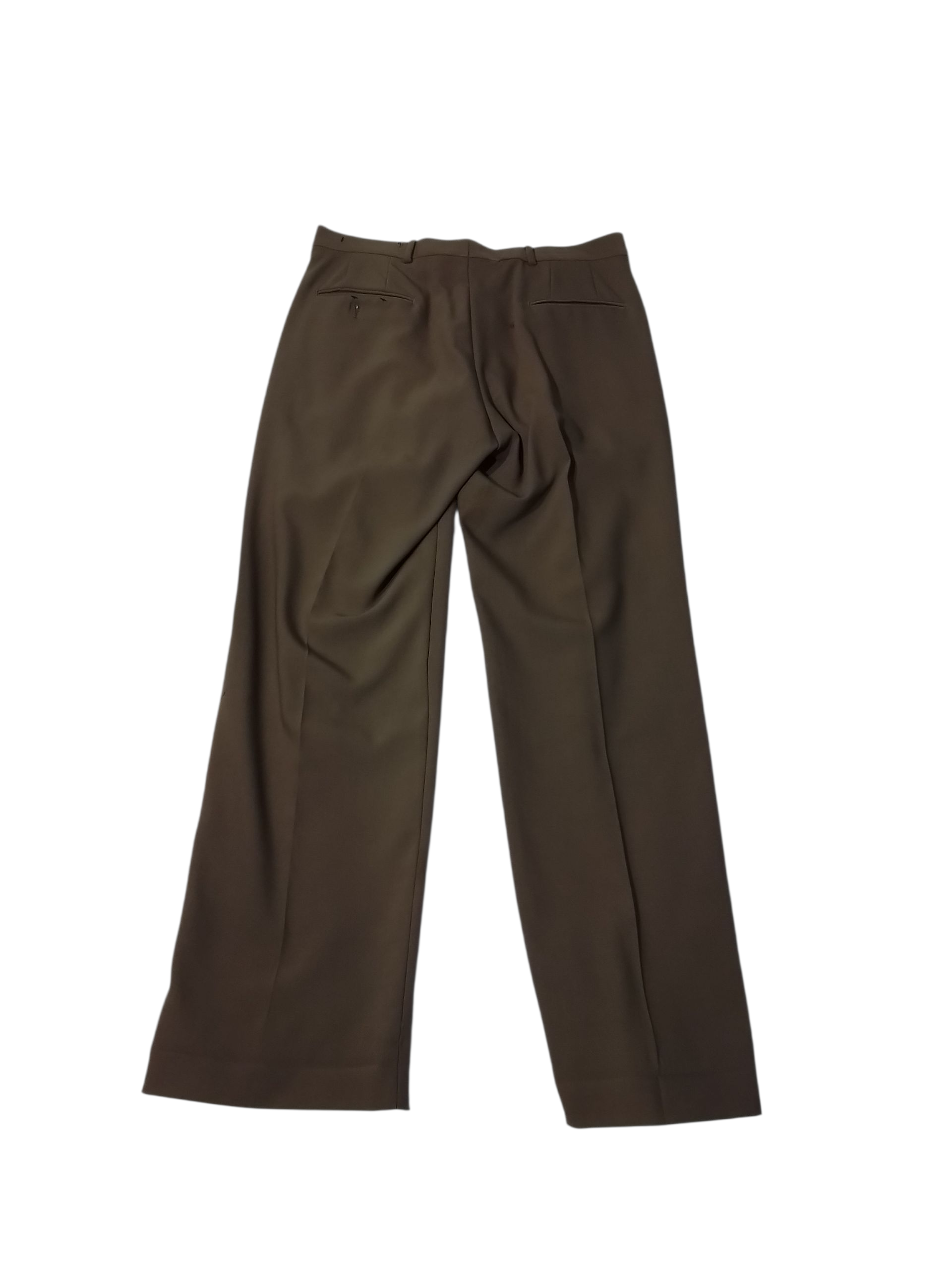 J. Ferrar Mens Classic fit Dress Pants 35 / 32 Brown Solid