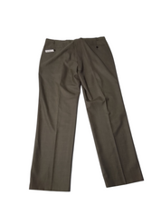 Calvin Klein Mens Slim fit Dress Pants 40 / 32 Brown Check