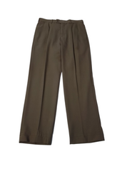 J. Ferrar Mens Classic fit Dress Pants 35 / 32 Brown Solid