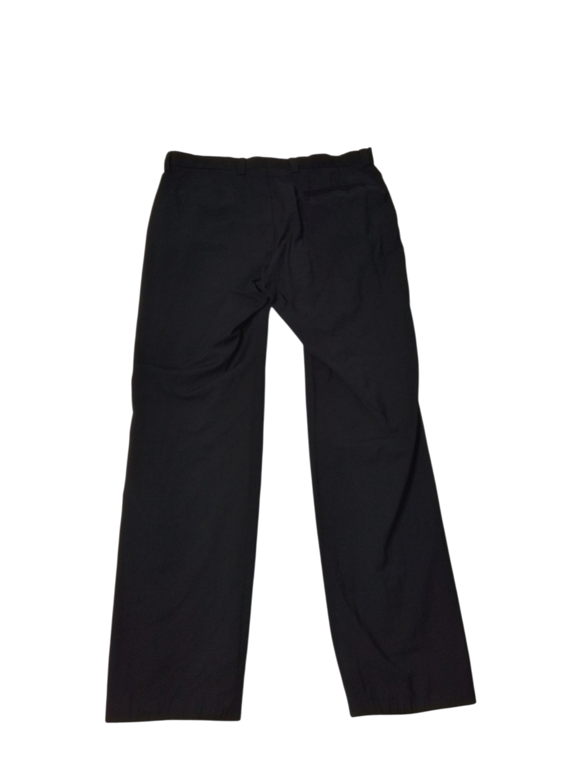 Hugo Boss Mens Slim fit Dress Pants 34 / 32 Black Solid