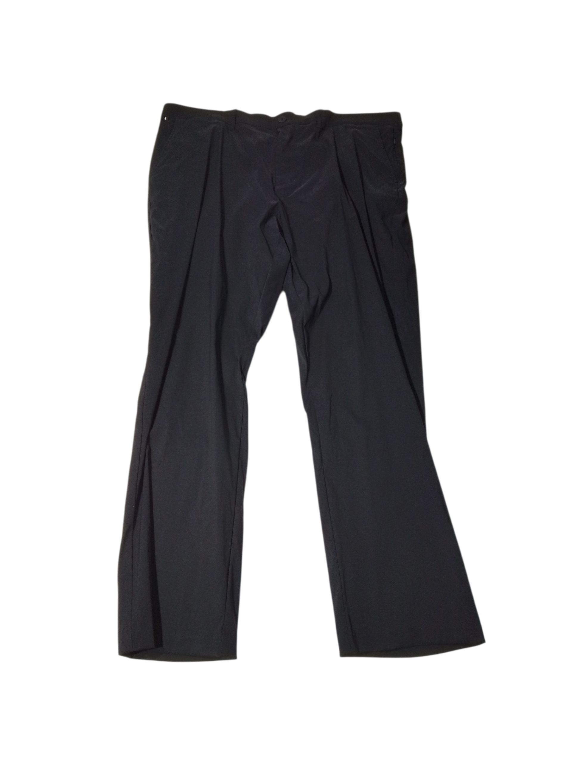 Tommy Hilfiger Mens Regular fit Dress Pants 42 / 32 Black Solid
