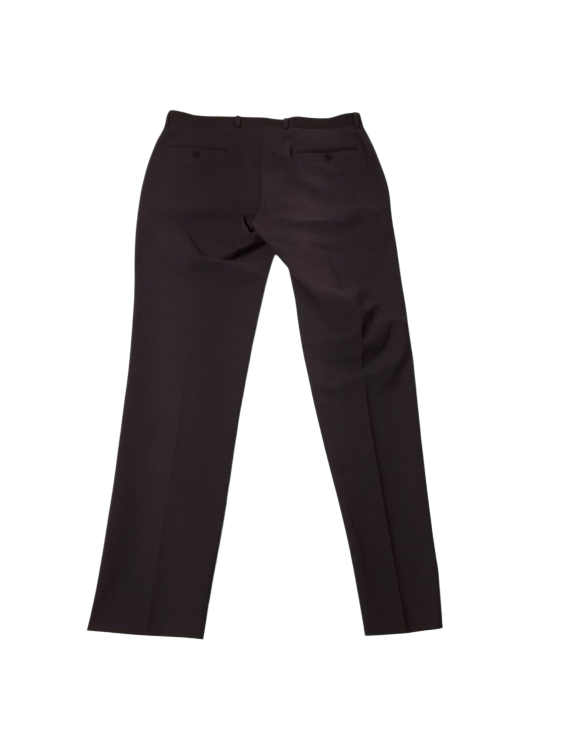 Bar III Mens Slim fit Dress Pants 34 / 32 Burgundy Purple Solid