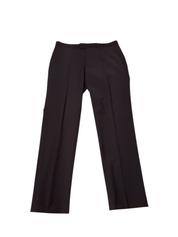 Bar III Mens Slim fit Dress Pants 34 / 32 Burgundy Purple Solid