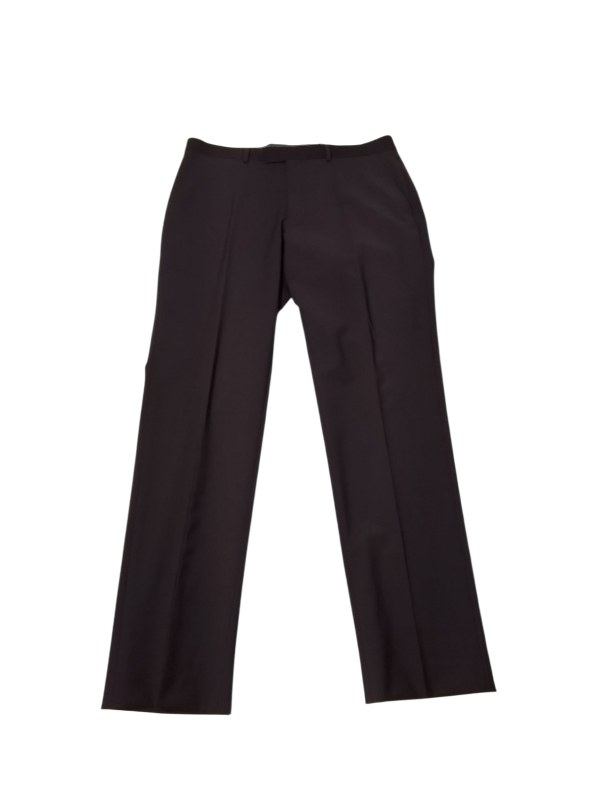 Bar III Mens Slim fit Dress Pants 34 / 32 Burgundy Purple Solid