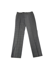 Kenneth Cole Reaction Mens Modern fit Dress Pants 32 / 32 Charcoal Grey Plaid