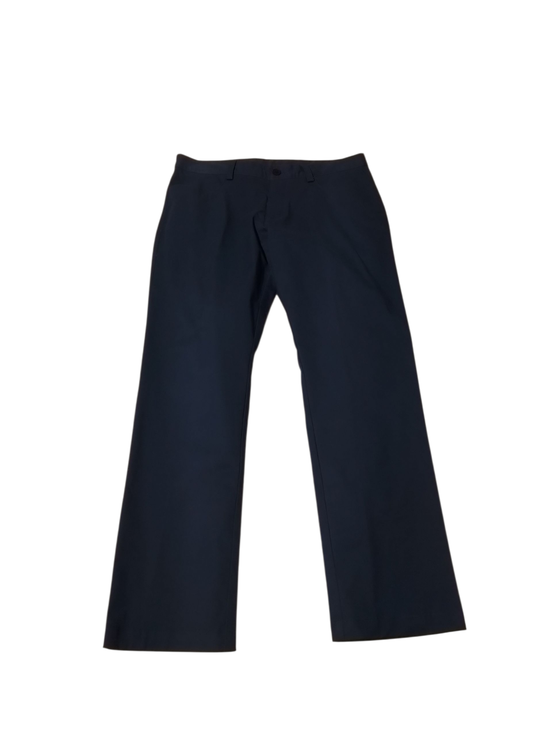 Bar III Mens Slim fit Dress Pants 33 / 30 Navy Blue Solid