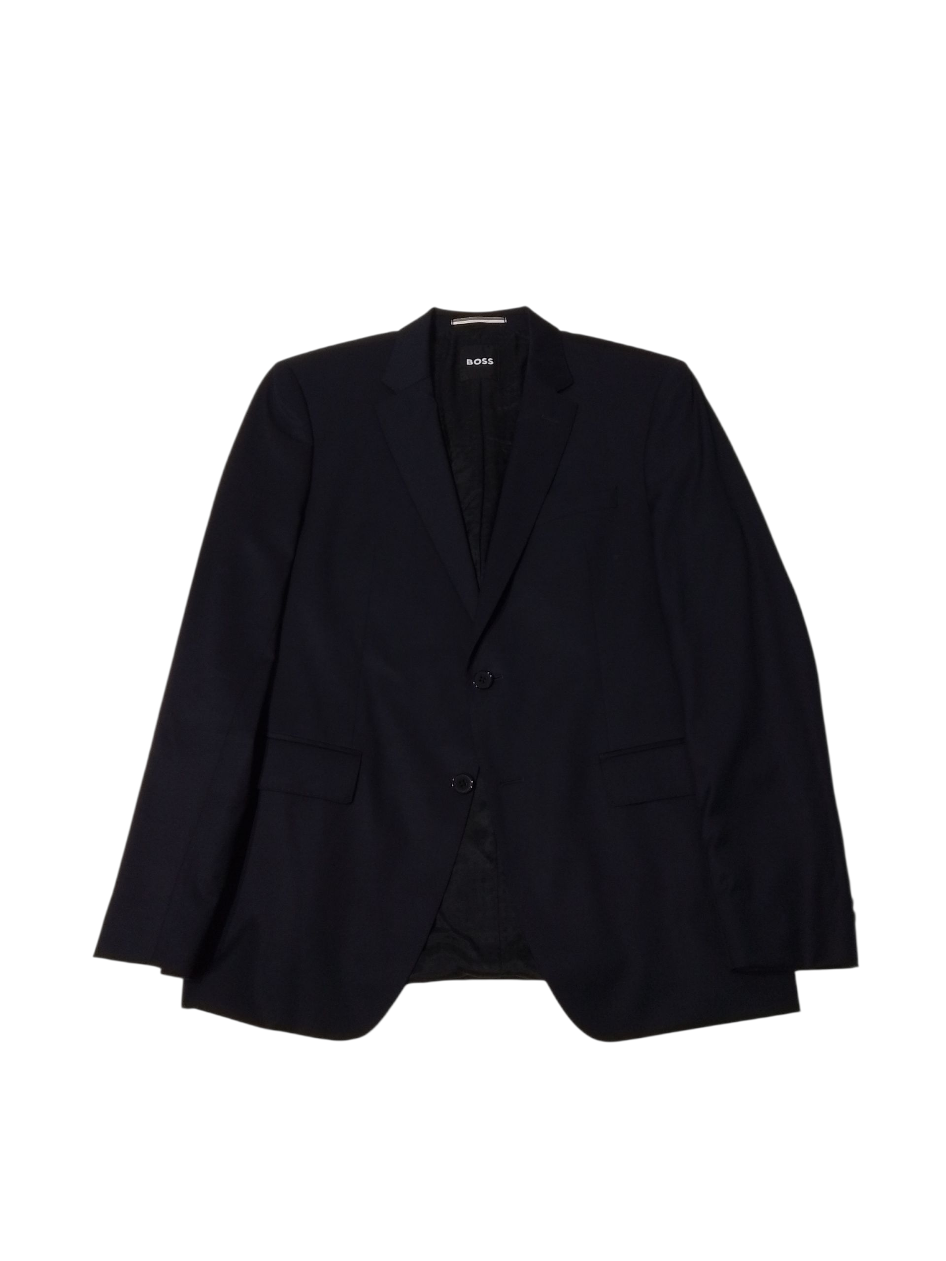 Hugo Boss Mens Slim fit Sport Coat Blazer 42 R Navy Blue Solid