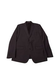 Bar III Mens Slim fit Sport Coat Blazer 44 R Purple Solid