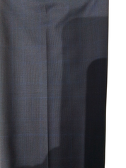 Hugo Boss Mens Slim fit Dress Pants 40 / 32 Blue Plaid