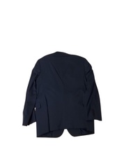 Stafford Mens Classic fit Sport Coat Blazer 46 R Navy Blue Solid