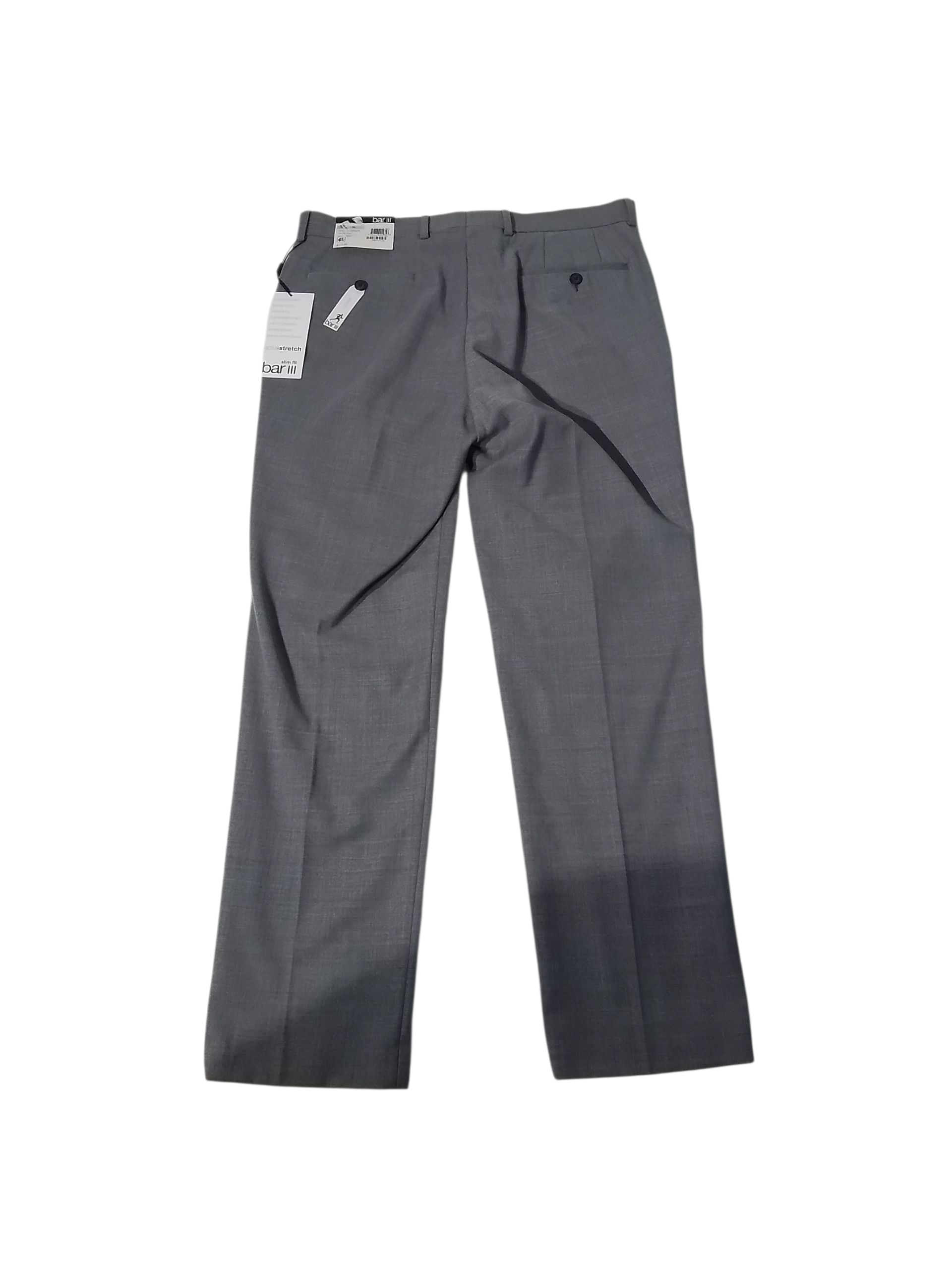 Bar III Mens Slim fit Dress Pants 34 / 30 Charcoal Grey