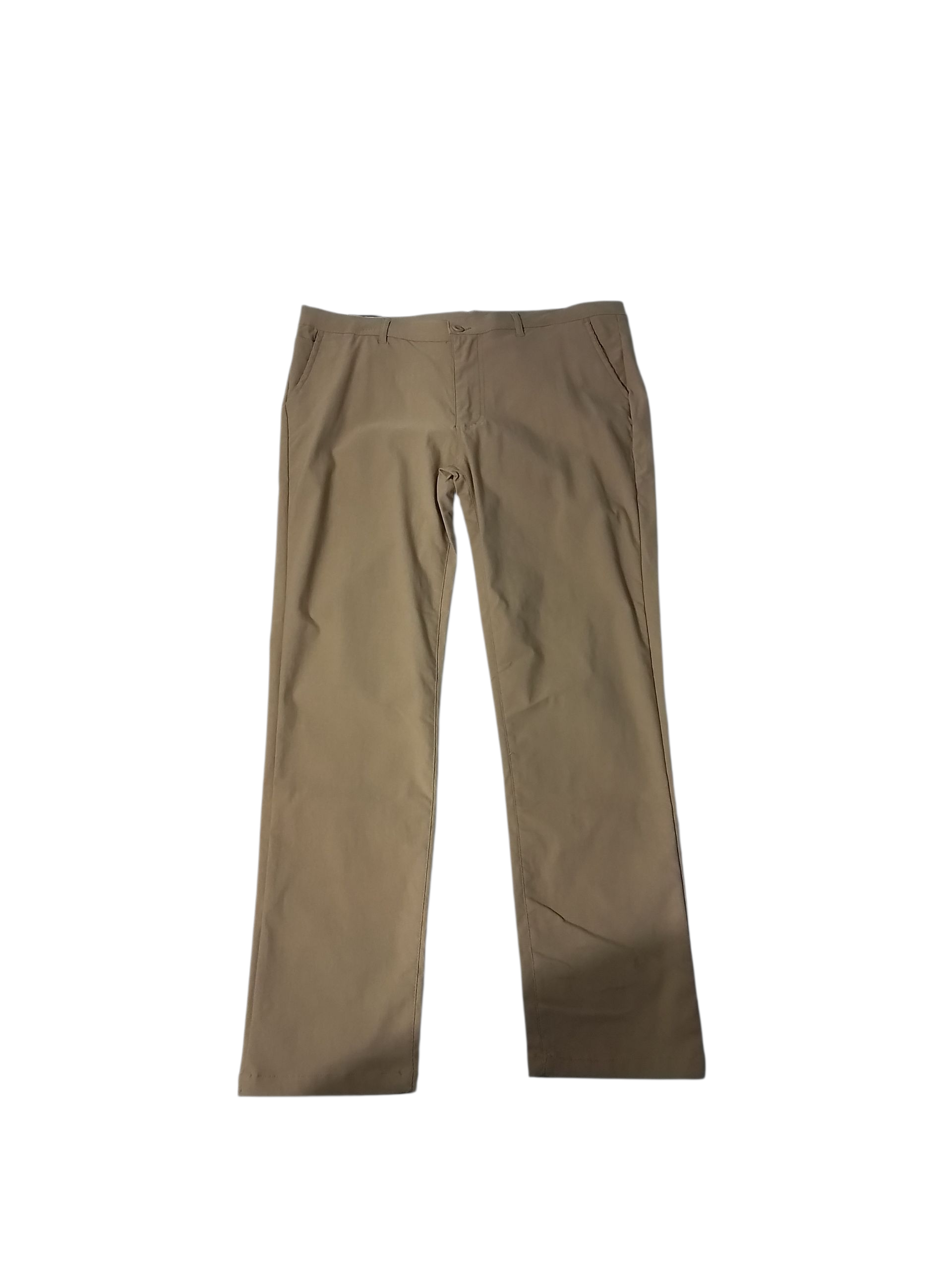 Galaxy Mens Classic fit Chinos Pants 36 / 30 Beige Solid