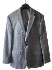Lauren Ralph Lauren Men's Classic fit Blazer 42 R Grey Sport Coat