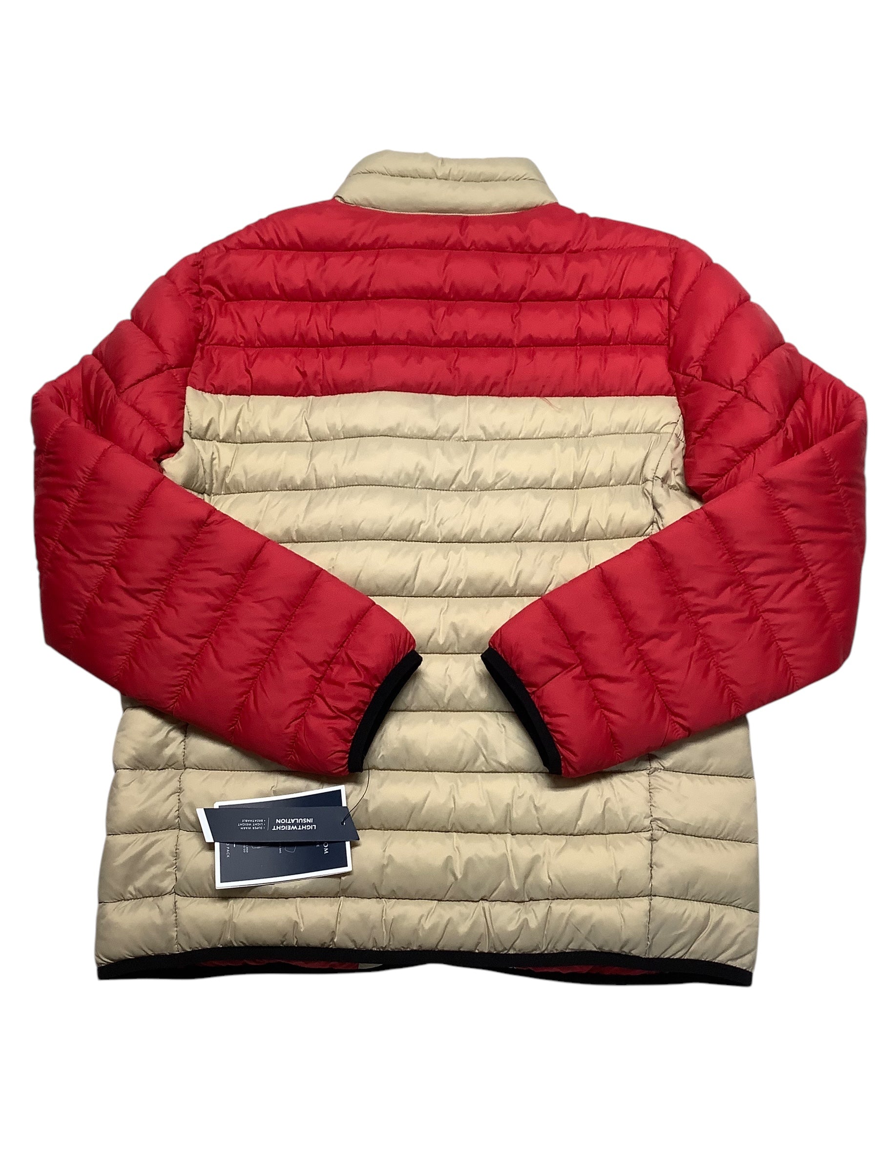 Club Room Mens Puffer Jacket Coat Small Red