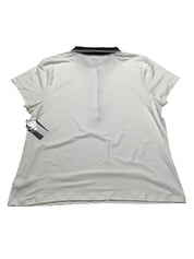 Bass Outdoor Women Regular fit Short Sleeve Polo Shirt XXL White Solid