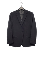 Tallia Mens Modern fit Suit Jacket Blazer 44 R Black Solid Stretch