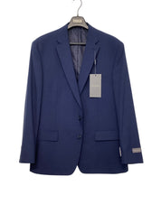 Van Heusen Mens Modern fit Suit Jacket Blazer 40 R Blue Plaid Stretch