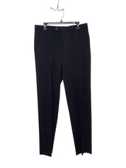 Nautica Mens Modern fit Dress Pants 30 x 32 Black Solid Stretch