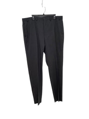 Marc New York Mens Modern fit Suit Dress Pants 39 / 32 Dark Grey Solid Stretch