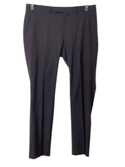 Kenneth Cole Mens Slim fit Suit Dress Pants 37 / 32 Wine Burgundy Stretch