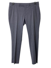 Kenneth Cole Reaction Mens Slim fit Suit Dress Pants 40 / 32 Blue Solid Stretch