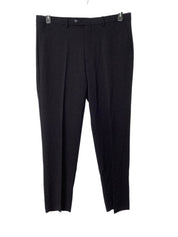 Nautica Mens Modern fit Suit Dress Pants 38 / 32 Black Solid Stretch