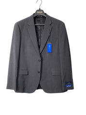 Nautica Mens Modern fit Suit Jacket Blazer 38 R Charcoal Grey Solid Stretch