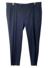 Nautica Mens Modern fit Suit Dress Pants 36 / 34 Blue Check Stretch