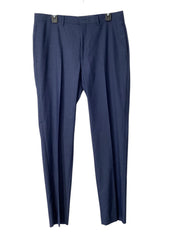 Marc New York Mens Modern fit Suit Dress Pants 33 / 32 Blue Solid Stretch