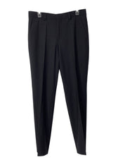 Hugo Boss Mens Slim fit Dress Pants 32 / 32 Black Solid Stretch Karl-Tom244X