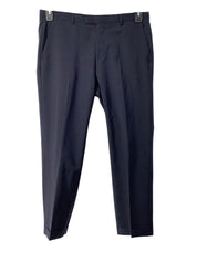 Hugo Boss Mens Slim fit Dress Suit Pants 34 / 28 Navy Blue Solid Stretch