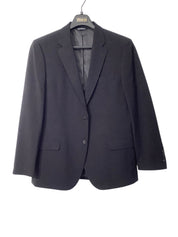 Nautica Mens Modern fit Suit Jacket Blazer 42 R Black Solid Stretch