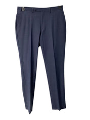 Calvin Klein Mens Slim fit Suit Pants Pants 35 / 32 Blue Solid MGWE25ZZ0183