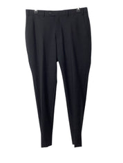Bar iii Mens Slim fit Dress Suit Pants 36 / 32 Black Solid Stretch