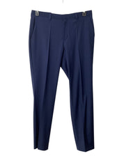 Hugo Boss Mens Modern fit Suit Dress Pants 36 / 32 Blue Solid Stretch