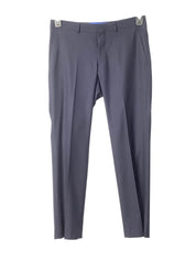 Kenneth Cole Reaction Mens Slim fit Dress Pants 32 / 30 Navy Blue Solid Stretch