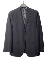 Kenneth Cole Reaction Mens Slim fit Suit Jacket Blazer 42 L Black Solid Stretch