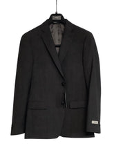 Alfani Mens Slim fit Sport Coat Blazer 38 R Grey / Red Windowpane Stretch