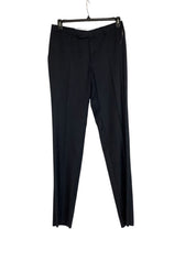 Canali Capri Melange Twill Solid Slim Fit Suit 38 S / 32 Waist Navy Blue
