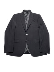 Calvin Klein Mens Slim fit Suit Jacket Blazer 40 S Black Solid
