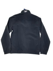 Reebok Mens Quarter zip Coat Small Black Solid