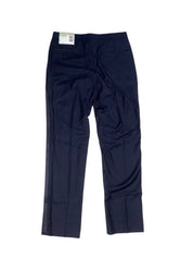 Alfani Men's Slim Fit Navy Diamond Grid Dress Pants 32 x 32