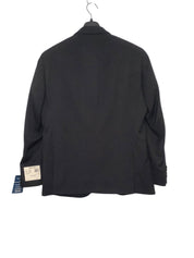 Kenneth Cole Reaction Mens Slim fit Tuxedo Jacket Blazer 40 S Black Stretch