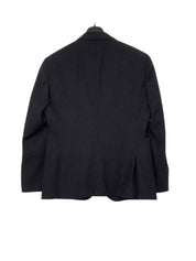 Hugo Boss Mens Modern fit Suit Jacket Blazer 38 S Black Solid Stretch