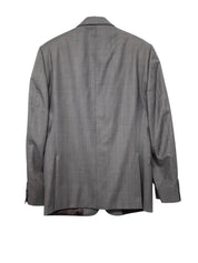 Lauren Ralph Lauren Mens Slim fit Sport Coat Blazer 40 R Grey Solid Stretch